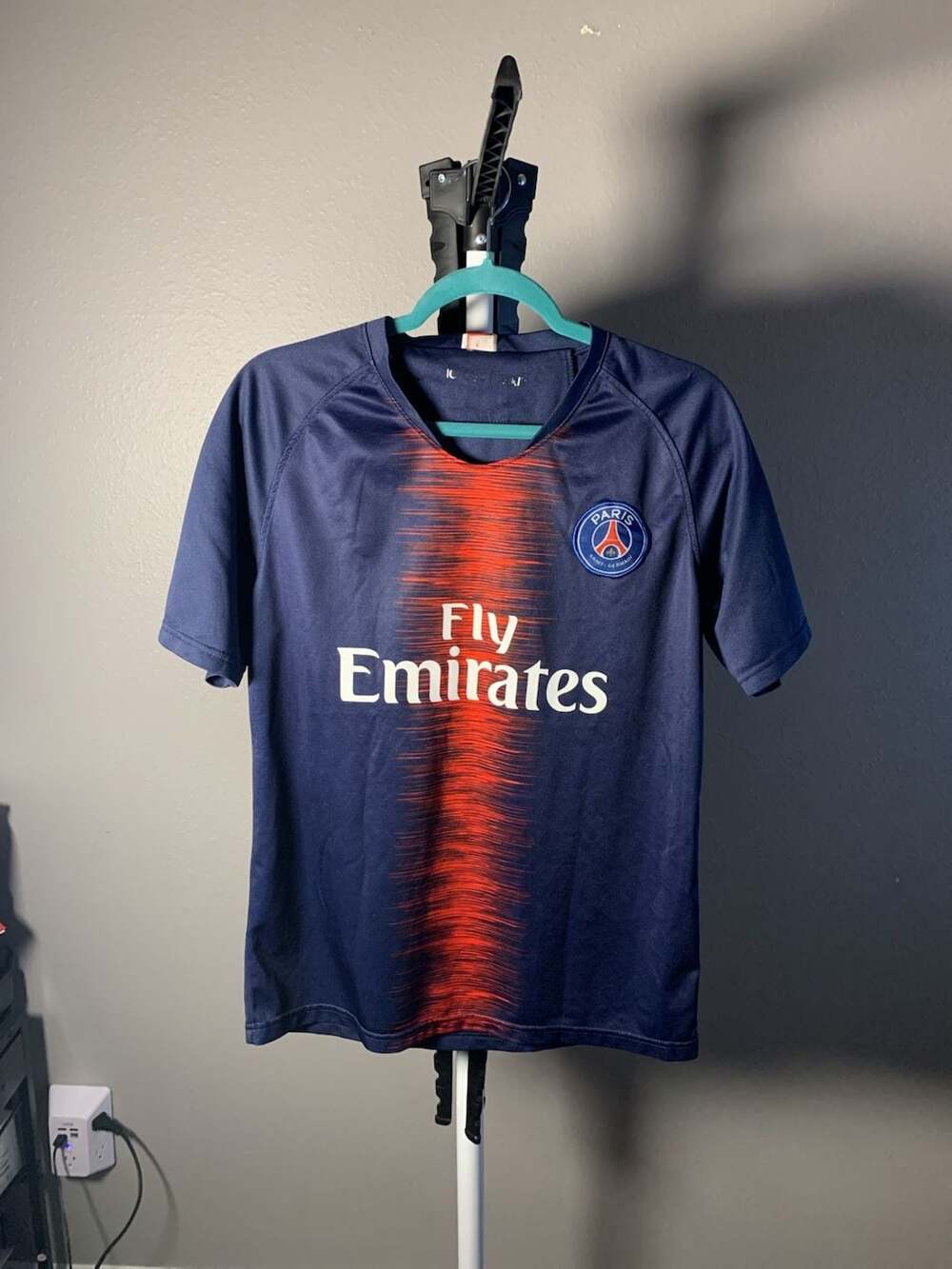 Nike Paris Saint-Germain 2018/2019 Home Mbappé #7 Soccer Jersey